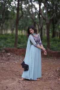 Sukienka Garnitur Salwar Kameez Indyjska Etniczna Bollywood Plus Size Suknia Dupata Anrarkali