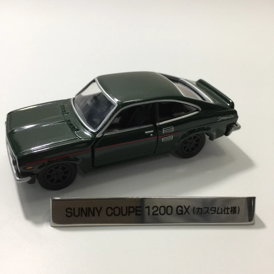 DATSUN 1200 Sunny Coupe Green 1/56 Tomica Limited #29 TOMY Diecast Car GX-5 B110 - Image 1 of 4