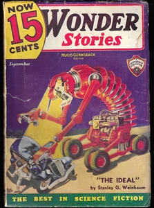 WONDER STORIES, 1935 September - Stanley G. Weinbaum, Laurence Manning - Picture 1 of 4