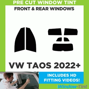 For VW Taos 2022+ Full Pre Cut Window Tint Kit Front & Rear Car Tinting Film - Picture 1 of 9