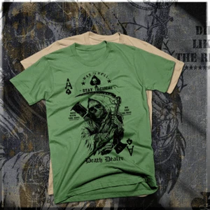 Camiseta de Infantería Ejército Fuerzas Especiales Mortero Infantería Táctico Distribuidor de la Muerte - Imagen 1 de 2