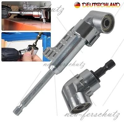 2x Winkelschraubvorsatz WinkelProfi Winkelbohrer Winkelschrauber Winkelbohr 1/4" - Bild 1 von 4