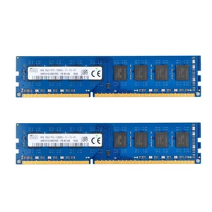 Kit de 16 GB (2x 8 GB) 4 GB 2 GB DDR3 1600 MHz PC memoria de escritorio DIMM RAM para Hynix LOTE - Imagen 1 de 12