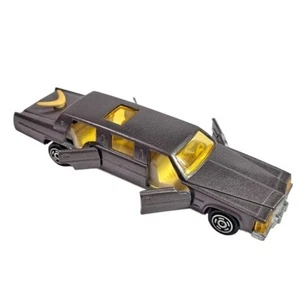 Vintage Majorette Gray/Yellow Limousine Die-Cast 1/58 Made In France - Picture 1 of 15