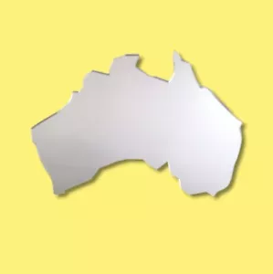 Specchi acrilici a forma di mappa Australia - varie misure - Foto 1 di 2
