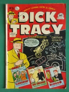 1952 DICK TRACY #48 CHESTER GOULD LA PRENSA #9 SPANISH MEXICAN COMIC - Picture 1 of 1