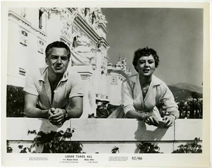 Loser Takes All 1957 Original Still Photo - Glynis Johns Rossano Brazzi - Picture 1 of 1