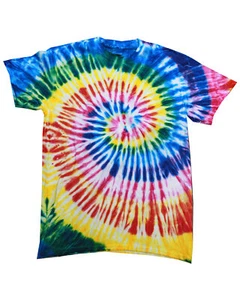 Tie Dye CD100Y Youth 5.4 Oz. 100% Cotton T Shirt - Picture 1 of 61