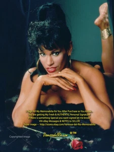 Vanessa del Rio Photo by BARBARA NITKE Fur & ROSE 8x10 Signed After BUY w/COA - Picture 1 of 1