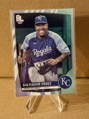 2023 Topps Big League - Silver Rainbow Foil #250 Salvador Perez - Image 1 of 2