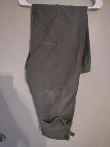 Vintage Vietnam Era US Fatigue Pants, OD, Medium Sz. Nice Condition - Picture 1 of 10