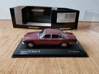 1:43 Jaguar XJ 12 Series 2 1976 Regency Red Minichamps - Image 1 of 4