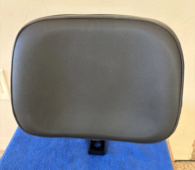 FOR BMW C 650 GT  Black Driver Seat Backrest Back Rest Pad - Image 1 of 3