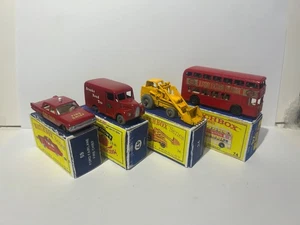 Matchbox Lesney Job Lot, 4 models, Repro Boxes, Vintage, Rare. - Picture 1 of 8
