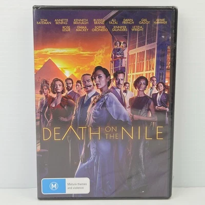 Death On The Nile DVD Movie 2022 Tom Bateman Annette Bening Thriller Mystery R 4 - image 1 of 2