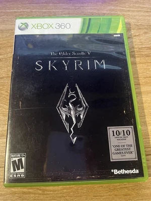 Elder Scrolls V: Skyrim (Xbox 360) CIB W/ Poster Tested & Working - Image 1 of 4