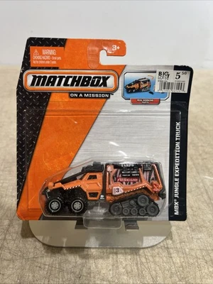 MATCHBOX 2013 ON A MISSION REAL WORKING PARTS MBX Jungle Expedition Truck - Image 1 of 3