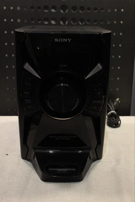 Sony MHC-EC609iP Mini Hi-Fi Shelf System, W/ Remote, Black - Image 1 of 4