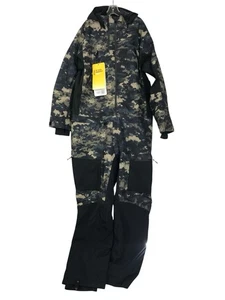 Ski-Doo Men's BC Kona One-Piece Suit Size XL Black with Graphics Camo Snowmobile - Picture 1 of 17