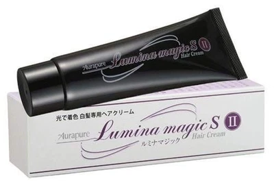 [Juego de 2] Tinte para cabello gris teñido claro Lumina Magic SII 75g hecho en Japón Foto 1 de 2