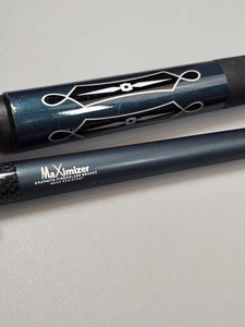Cuetec Maximizer Graphite Earl Strickland Professional Pool Cue Teal Blue - Picture 1 of 12
