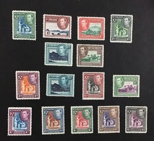 San Vicente 1938-1947 VF-XF MNH Sc#141-151, CV $55 - Imagen 1 de 2