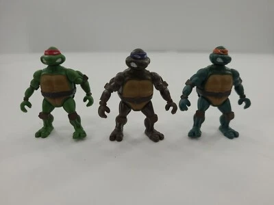Figuras de acción de colección Teenage Mutant Ninja Turtles Mirage Studios TMNT 2002 mini 2" Foto 1 de 4