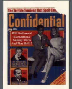 Hollywood Rivista Riservata Trading Card Giallo Giornalismo Vintage - Foto 1 di 2