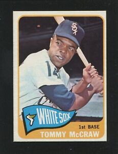 #586 TOM McCRAW, White Sox - 1965 Topps: NM, o/c, pack fresh, good gloss 222129e