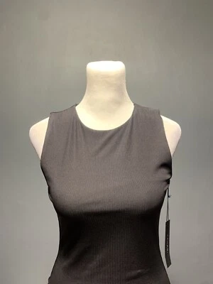 Body Tahari para mujer talla S/P negro sin mangas moderno esencial Foto 1 de 4