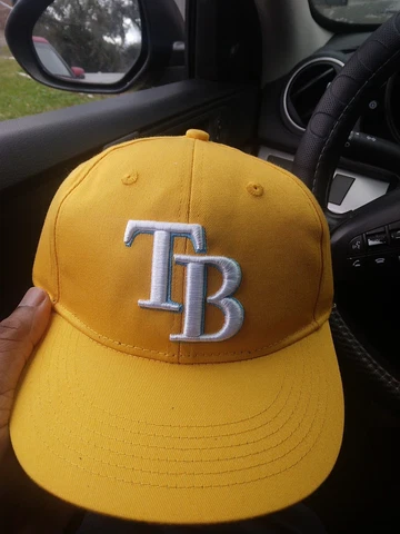 TB Tampa Bay Rays Youth Kids Yellow / Gold Baseball Cap / Hat MLB New Awesome!!! Cover