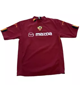 As Roma Soccer Football Jersey Mens L Home 2003-2004 Top Kit Rome Italy - Picture 1 of 7