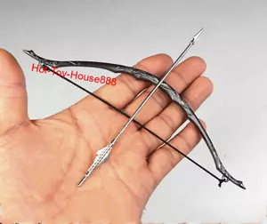 1/6 Metal Miniature Cold Weapon Bow Arrow For Legolas Archer 12" Action Figure - Picture 1 of 5