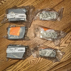 SET - HDC-HSB-6BS 1498900000 Weidmüller Stecker & 1788200000 Typ 4 Gehäuse - Bild 1 von 3