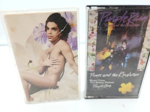 Prince Cassette Tape Lot Of 2 --- Love Sexy & Purple Rain - Picture 1 of 3