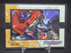 2003 Fleer Transformers Armada Comic Art #4 ACA James Raiz - Picture 1 of 2