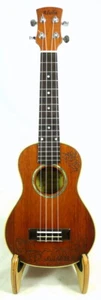 Alulu solid mahogany concert ukulele,laser Hawaii girl HU715 no case no bag - Picture 1 of 6
