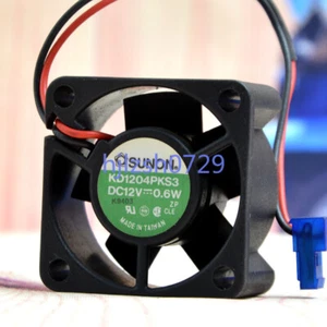 1pc SUNON KD1204PKS3 4CM 4020 12V 0.6W 2-wire Ooling Fan - Picture 1 of 3
