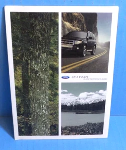 10 2010 Ford Escape owners manual reference guide - Bild 1 von 1