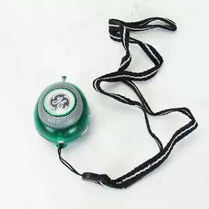 Bubble FM Radio GE Advertisement with Lanyard Green Tested Working - Picture 1 of 5