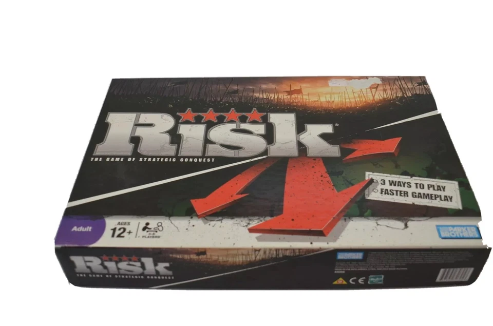 Risk The Game of Strategic Conquest 2008 Parker Brother  - Image 1 of 4
