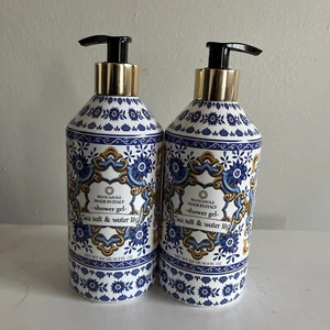 2 Pack Biancosole shower gel Sea Salt& Water Lily 16.9 Fl OZ - Picture 1 of 4