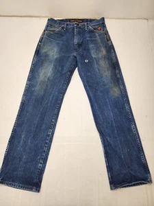 Wrangler FR Mens 31X 32 Denim Blue Jeans Flame Resistant Original Fit FR13MWZ - Picture 1 of 10