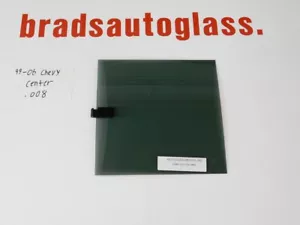 99-06 Chevy Silverado/GMC Sierra CENTER sliding Rear Window back Glass slider - Foto 1 di 2