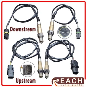 4X Oxygen O2 Sensor Up+Downstream For BMW 135I 335I 335IS 335XI X3 X5 Z4 530xi - Picture 1 of 13