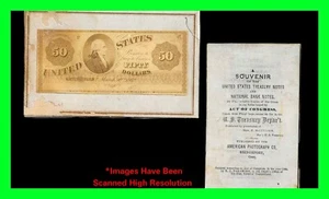 Naramore Counterfeit Detector National Bank Note Currency Paper Money CDV Photo - Picture 1 of 5