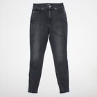 Lucky Brand Jeans Womens 4 30-32 Unifit High Rise Skinny Fit Black Wash Stretch
