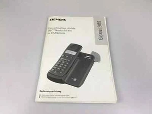 SIEMENS Gigaset 2010 instrukcja obsługi - Zdjęcie 1 z 2