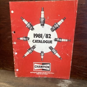 Champion 1981/82 Catalogue Spark Plugs Australian - Bild 1 von 15