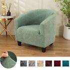 Chair Slipcover Stretch Barrel Chair Covers Jacquard Tub Chair Slipcovers Soft